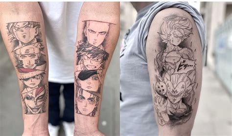 cool anime tattoos